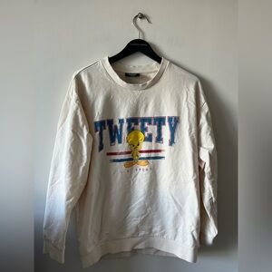 Looney Tunes Tweety bird Crewneck Sweater